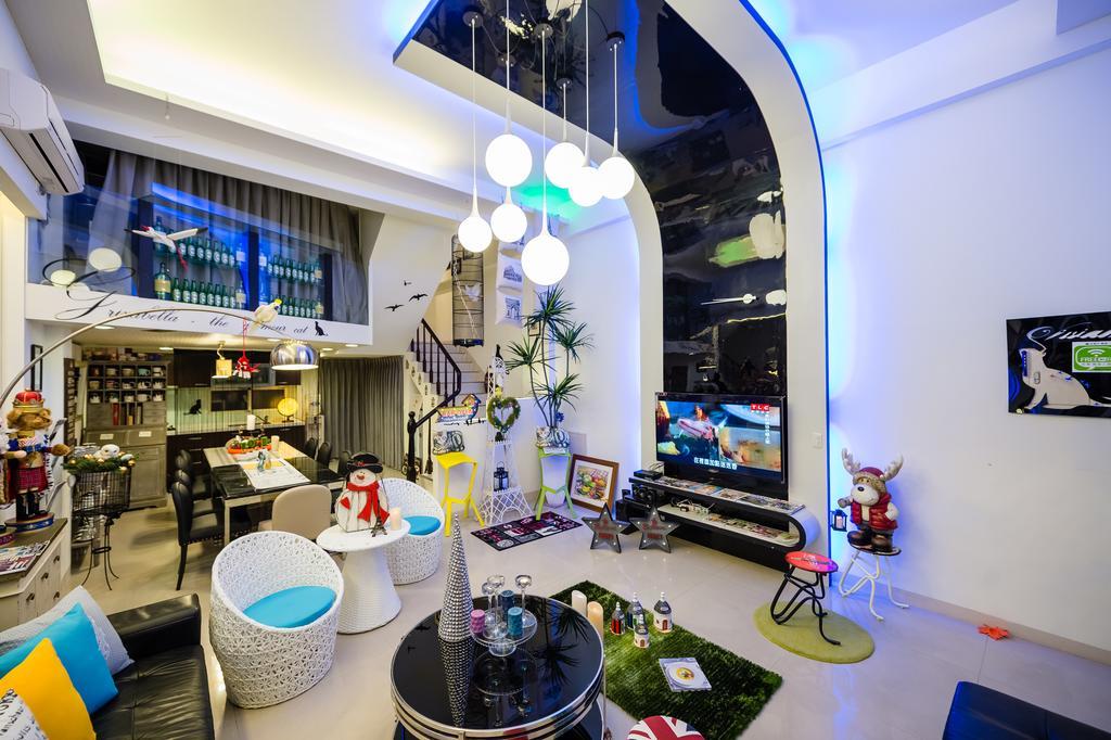 左岸villa 電動麻將k歌包棟主題派對 Лодун Екстер'єр фото
